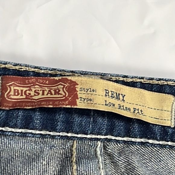 Buckle Big Star ladies low rise fit denim jeans size 27 - Picture 8 of 12